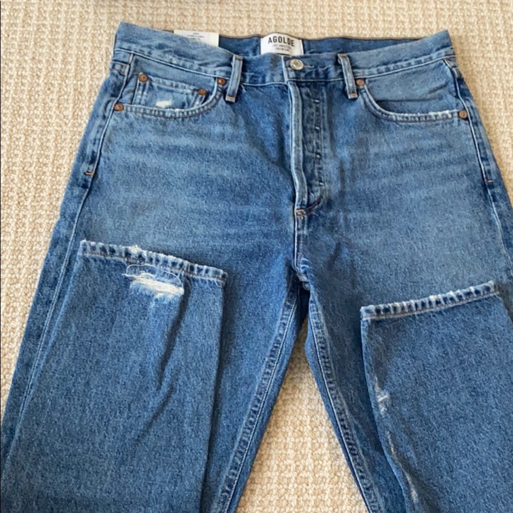 Ankle cut jeans